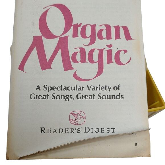 The Magic Organ Good Time Show Lot Of 3 8-Track Tapes Songs Readers Digest 1977 - Picture 6 of 6